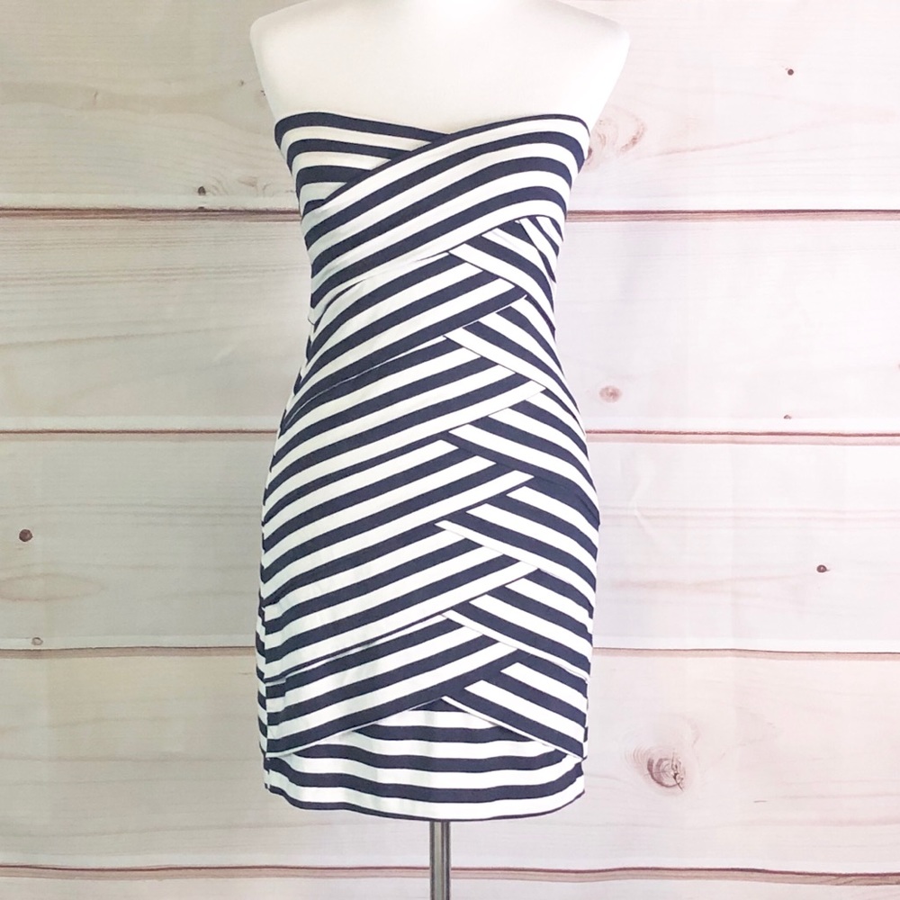 Artelier Nicole Miller Strapless Bodycon Dress